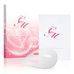 晶漾光水潤羽絨面膜