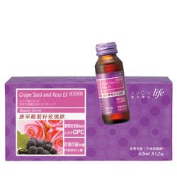 康采葡萄籽玫瑰飲