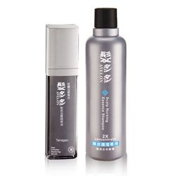 Tanagen髮根滋養精華液&頭皮護理洗髮精組合