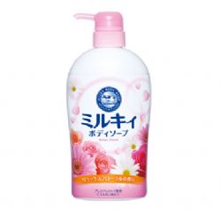 Milky牛乳精華沐浴乳(玫瑰花香)