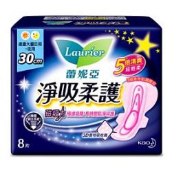 淨吸柔護夜用30cm