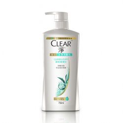 女士去屑洗髮乳綠茶潔淨型