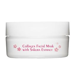 櫻花柔白膠原面膜