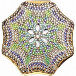 晶鑽銀雪粉妝盒